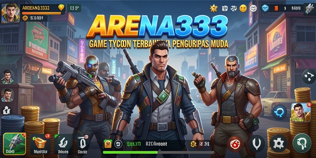 Tampilan gameplay Tycoon yang mengasyikkan dan interaktif.