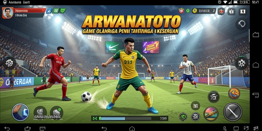 Tangkapan layar dari gameplay ARWANATOTO yang mendebarkan.