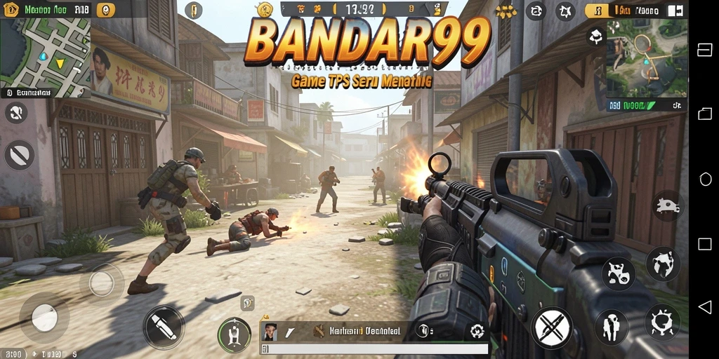 Tampilan gameplay BANDAR99 yang menggugah semangat para pemain TPS.