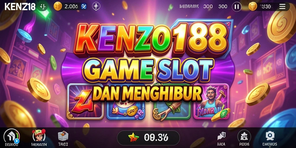 Tampilan screenshot KENZO188 yang menampilkan aksi seru permainan Slot.
