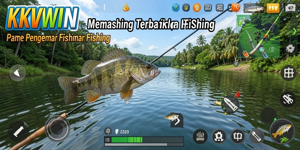 Tampilan gameplay yang seru dan menantang dalam KKWIN.