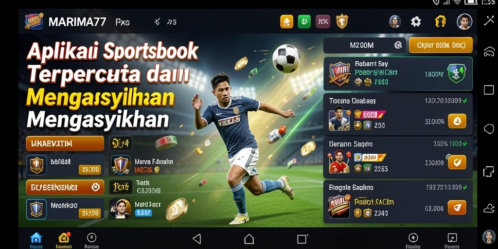 Tampilan gameplay MARIMA77 yang menarik dan interaktif.