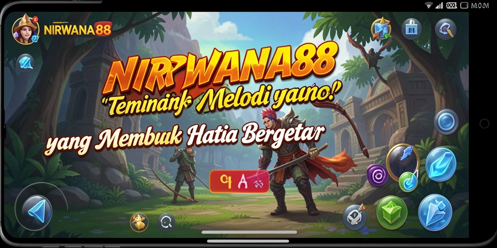 Tampilan gameplay NIRWANA88 yang menawan dengan antarmuka yang bersih.