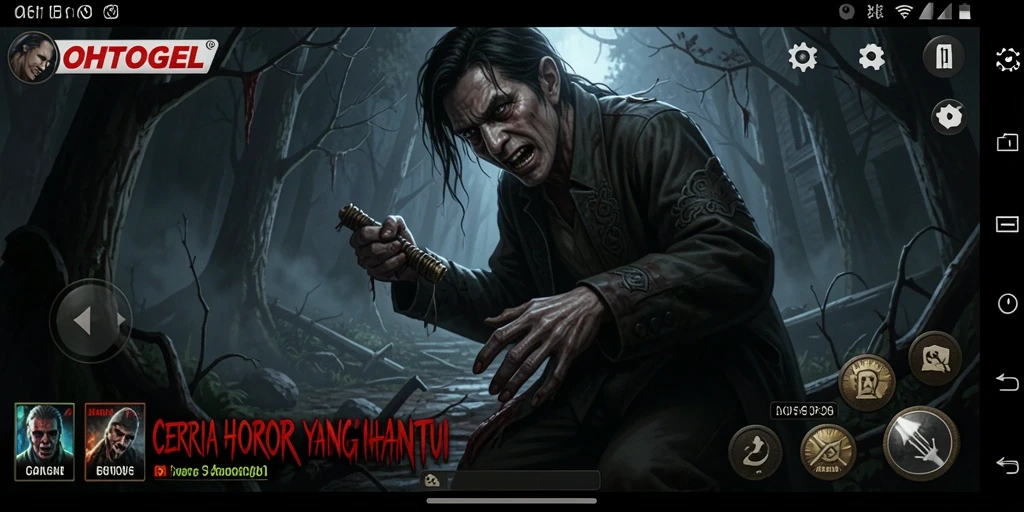 Tampilan menyeramkan dari gameplay OHTOGEL yang penuh ketegangan.