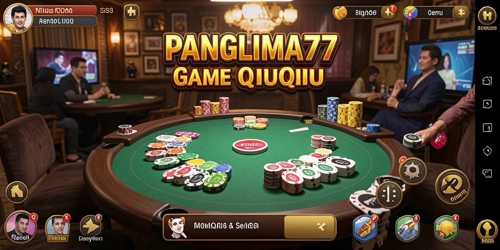 Menampilkan gameplay seru QiuQiu di PANGLIMA77.