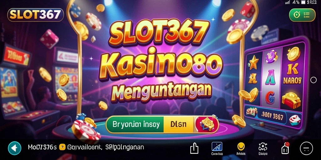 Tampilan gameplay menarik dari SLOT367 dengan fitur slot seru.