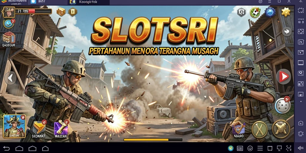 Tampilan menakjubkan dari gameplay SLOTSRI yang penuh ketegangan.