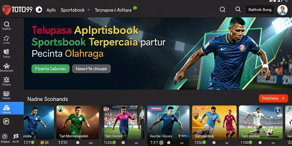 Tampilan screenshot gameplay Sportsbook TOTO99 yang menarik.
